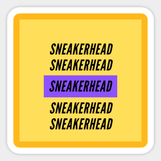 Sneakerhead Sticker